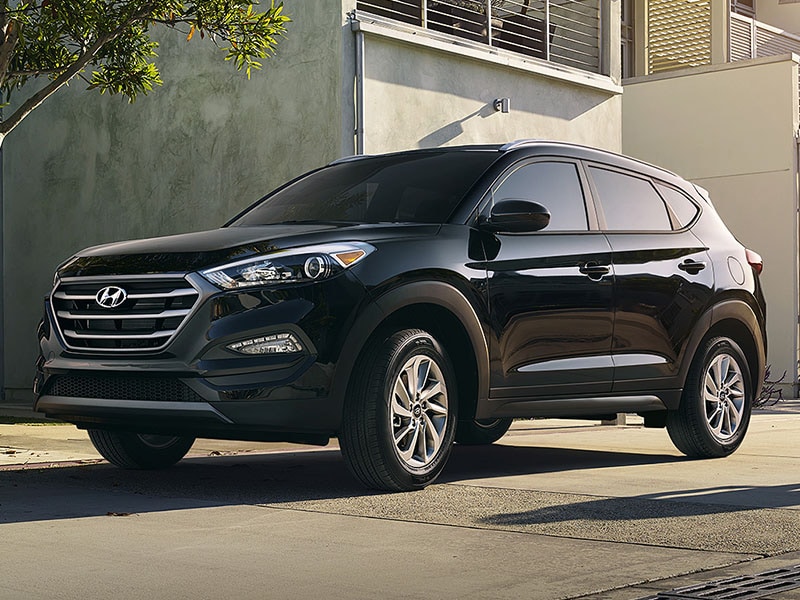 Black 2017 Hyundai Tucson Exterior