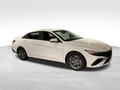 2026 Hyundai Elantra Hybrid Blue Sedan