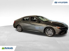 2026 Hyundai Elantra Hybrid Blue Sedan