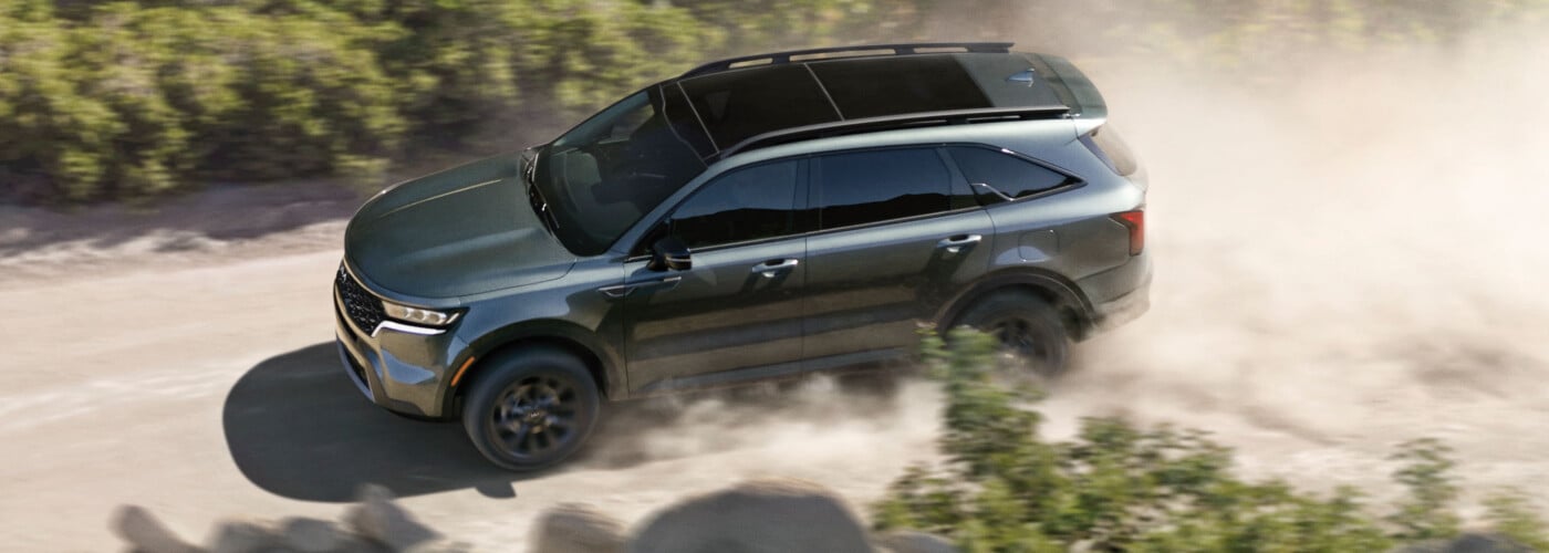 2023 Kia Sorento on Dirt Road