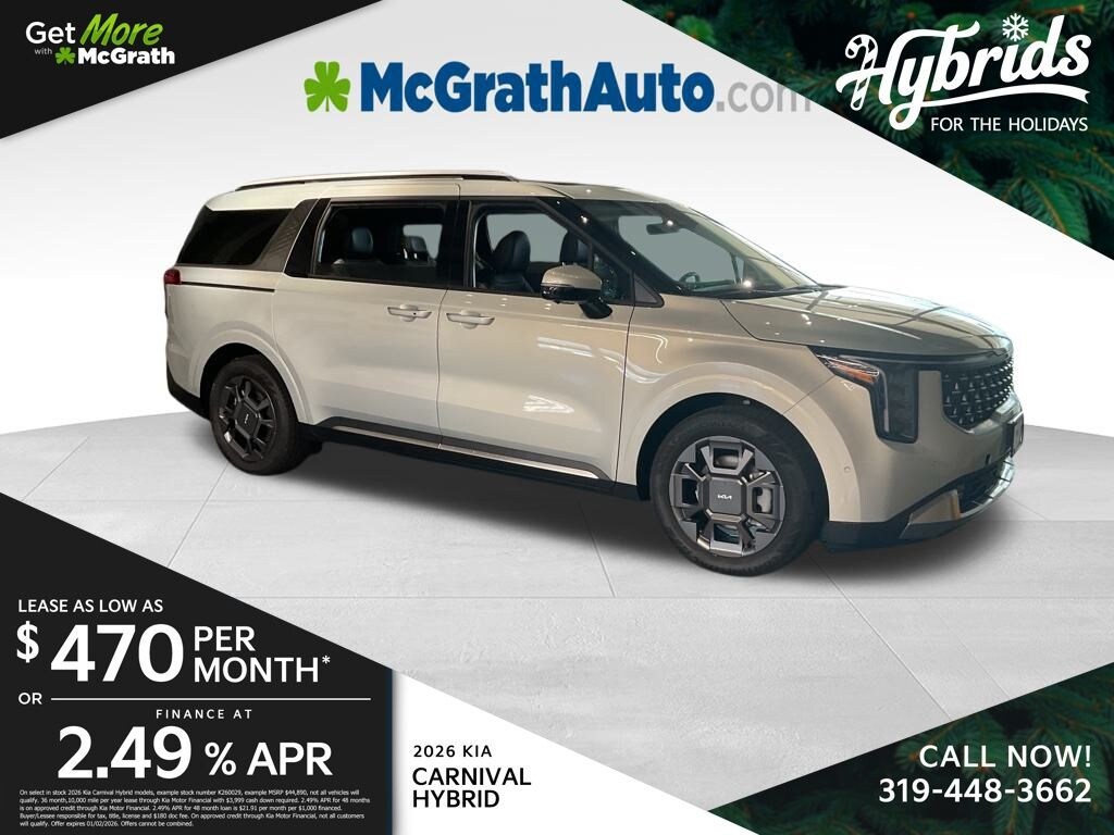 New 2026 Kia Carnival Hybrid SX Van Passenger Van