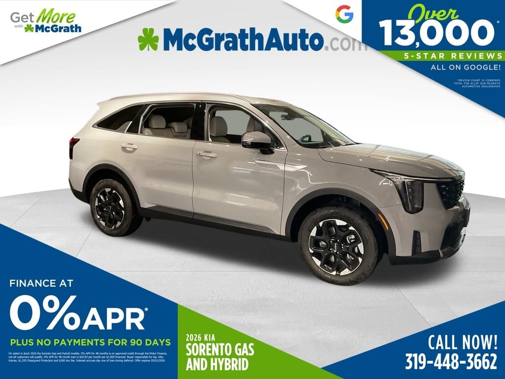 New 2026 Kia Sorento S SUV
