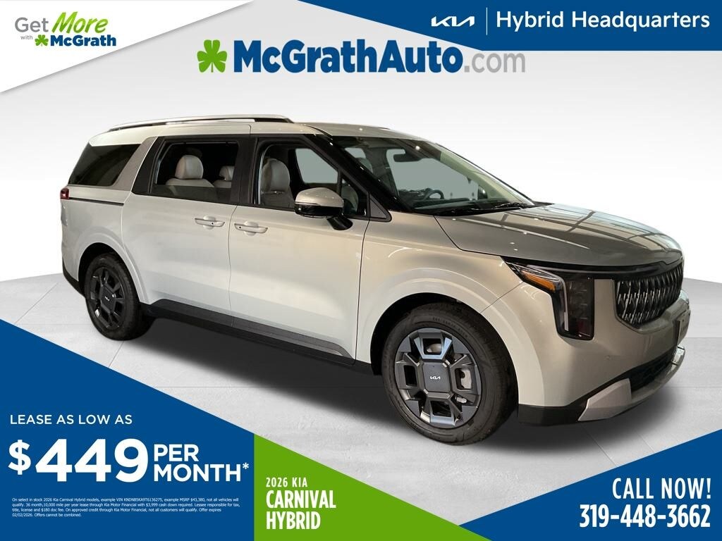 New 2026 Kia Carnival Hybrid EX Van Passenger Van