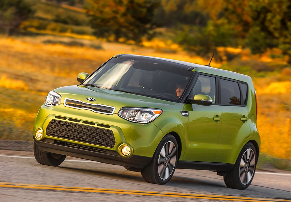 2014 Kia Soul Alien Green