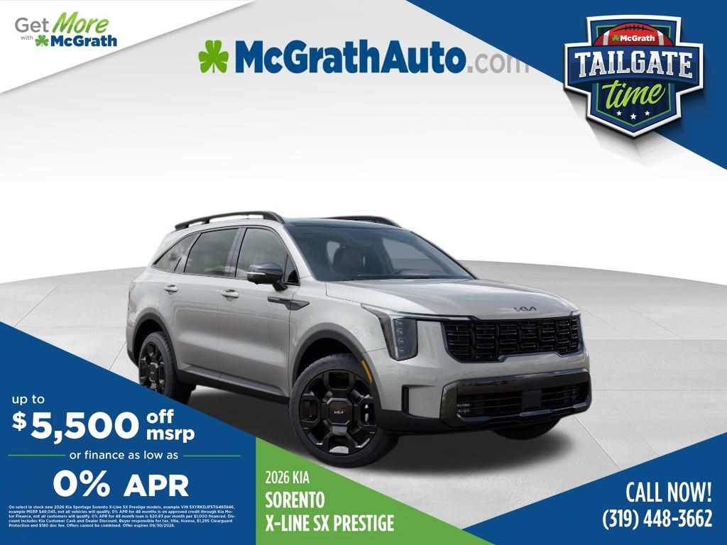 New 2026 Kia Sorento X-Line SX Prestige SUV