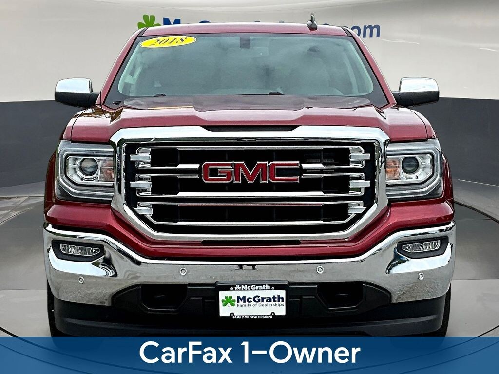 Certified 2018 GMC Sierra 1500 SLT Crew Cab