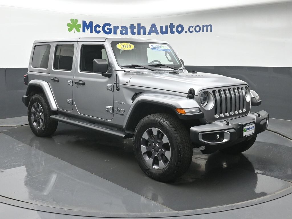 Certified 2018 Jeep Wrangler Unlimited Sahara SUV