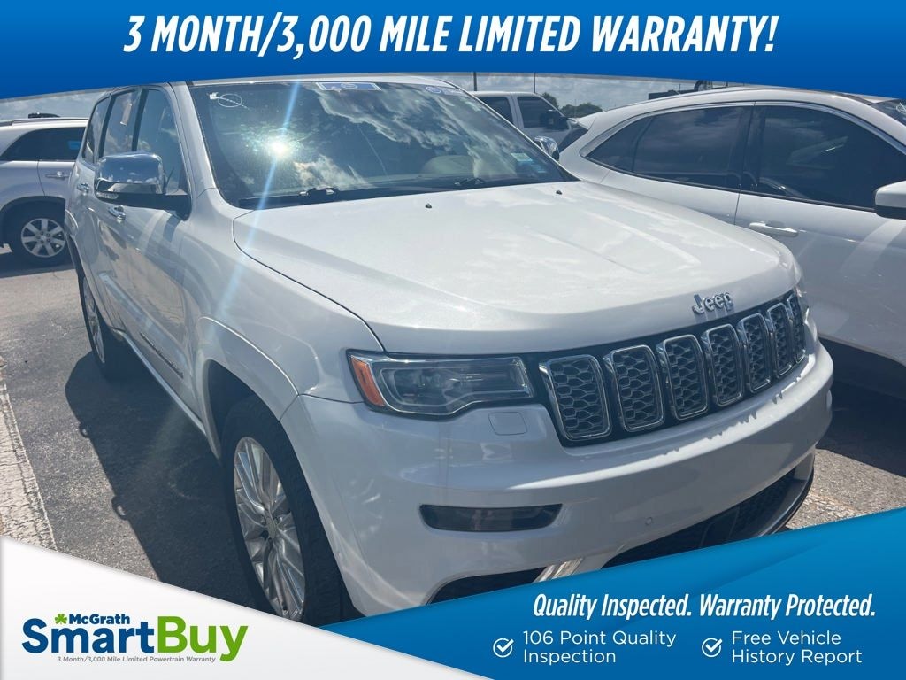 Certified 2017 Jeep Grand Cherokee Summit SUV
