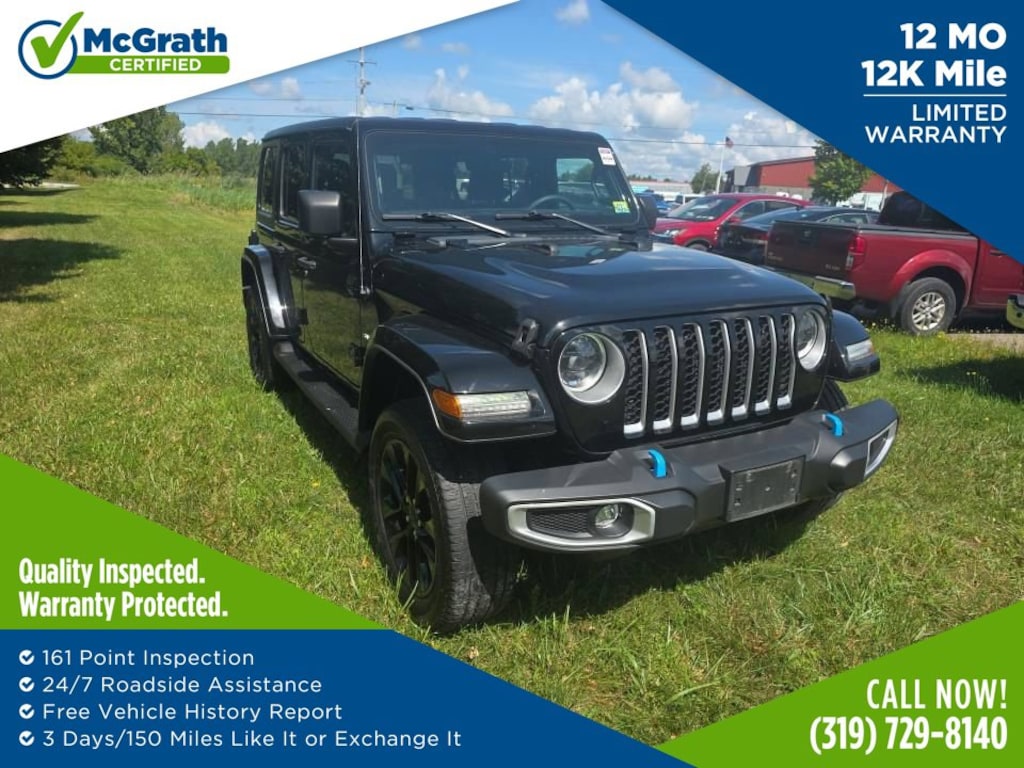 Certified 2023 Jeep Wrangler Sahara 4xe SUV