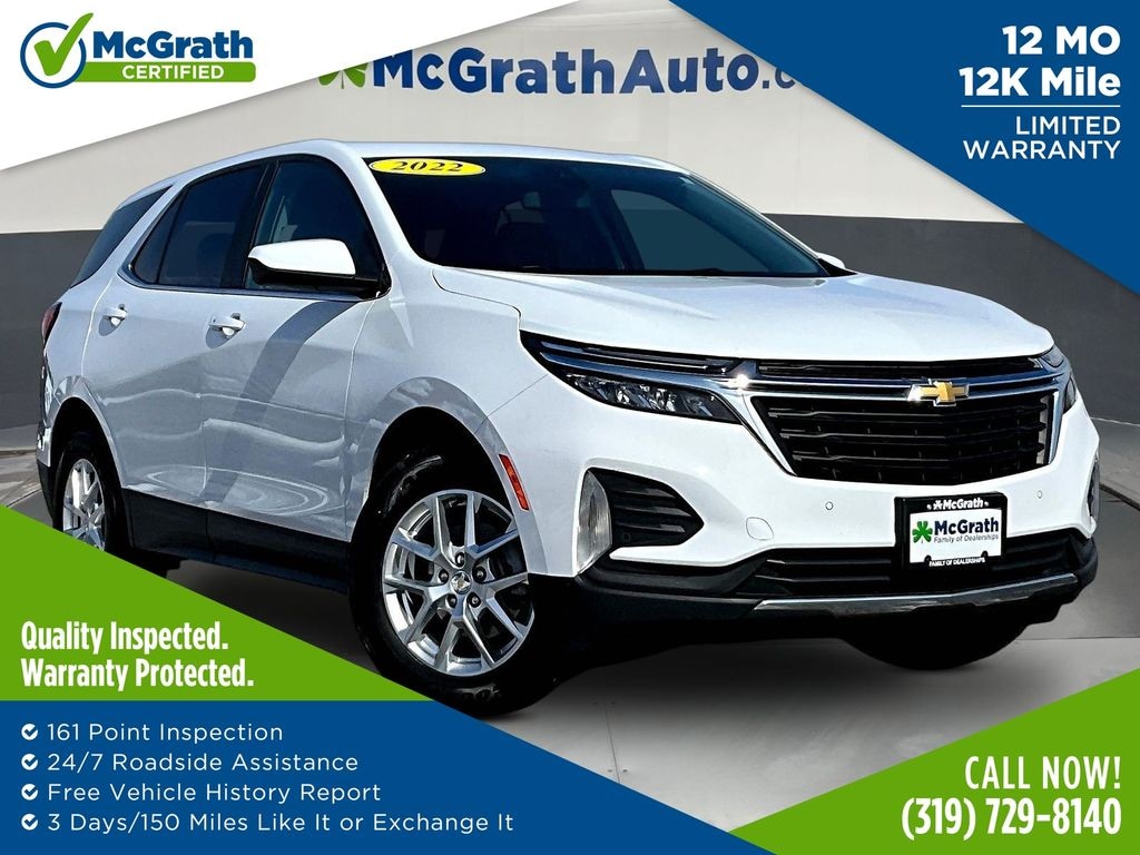 Certified 2022 Chevrolet Equinox LT SUV