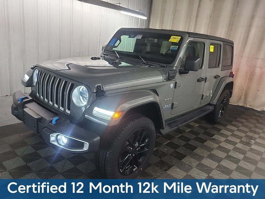 Certified 2023 Jeep Wrangler Sahara 4xe SUV