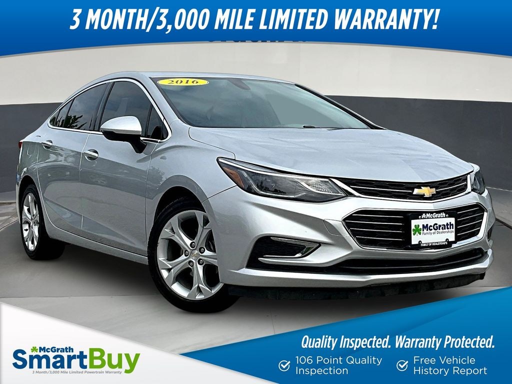 Certified 2016 Chevrolet Cruze Premier Sedan