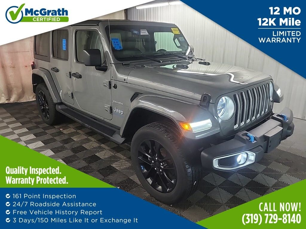 Certified 2023 Jeep Wrangler Sahara 4xe SUV