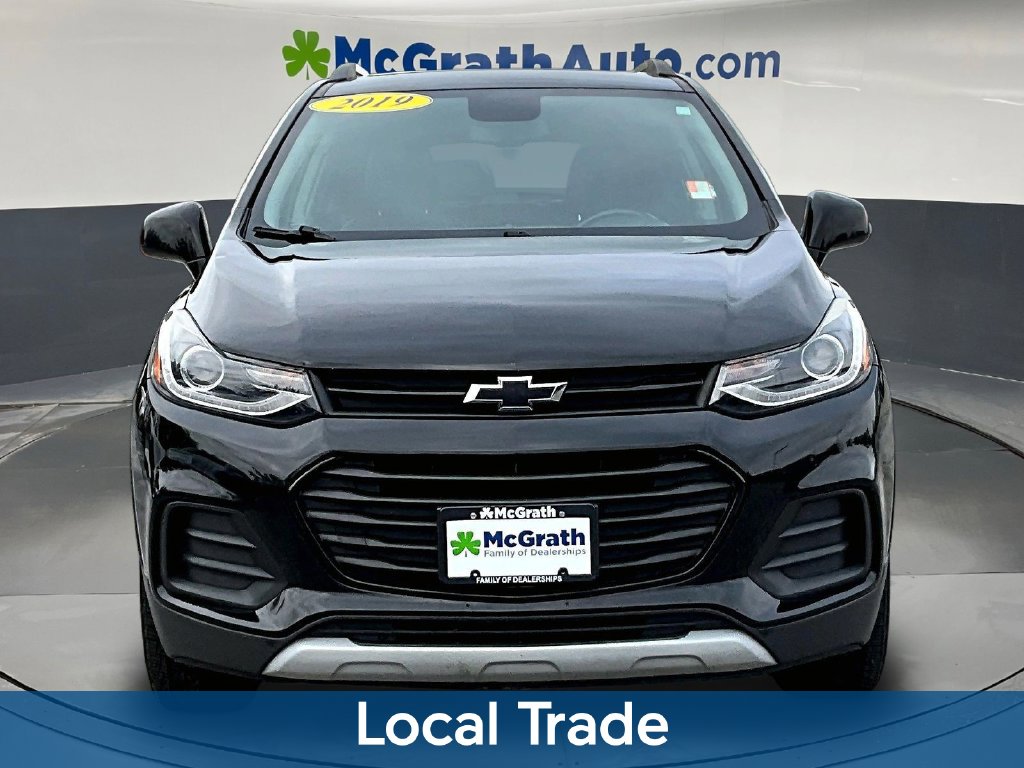 Certified 2019 Chevrolet Trax LT with VIN 3GNCJPSB3KL254185 for sale in Hiawatha, IA