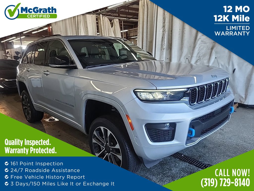 Certified 2023 Jeep Grand Cherokee Overland 4xe SUV