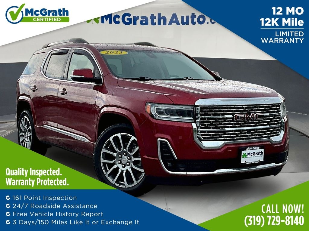 Certified 2023 GMC Acadia Denali SUV