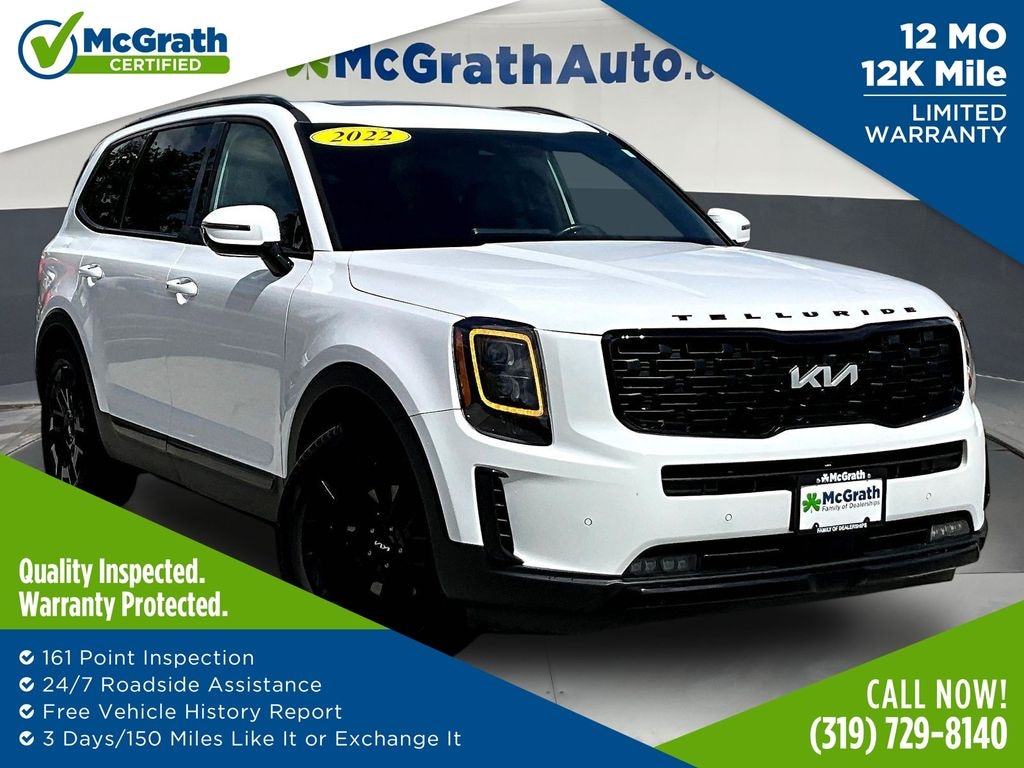 Certified 2022 Kia Telluride SX SUV