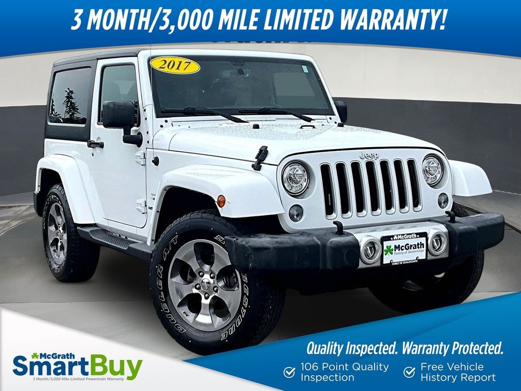 Certified 2017 Jeep Wrangler Sahara SUV