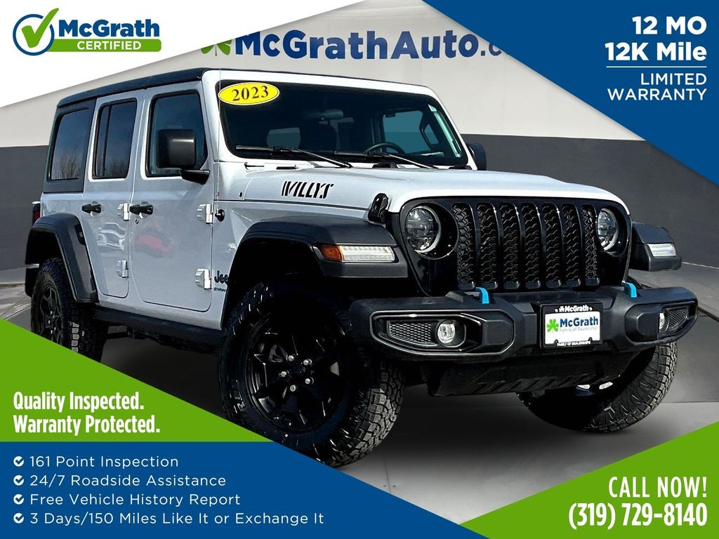 Certified 2023 Jeep Wrangler Base 4xe SUV