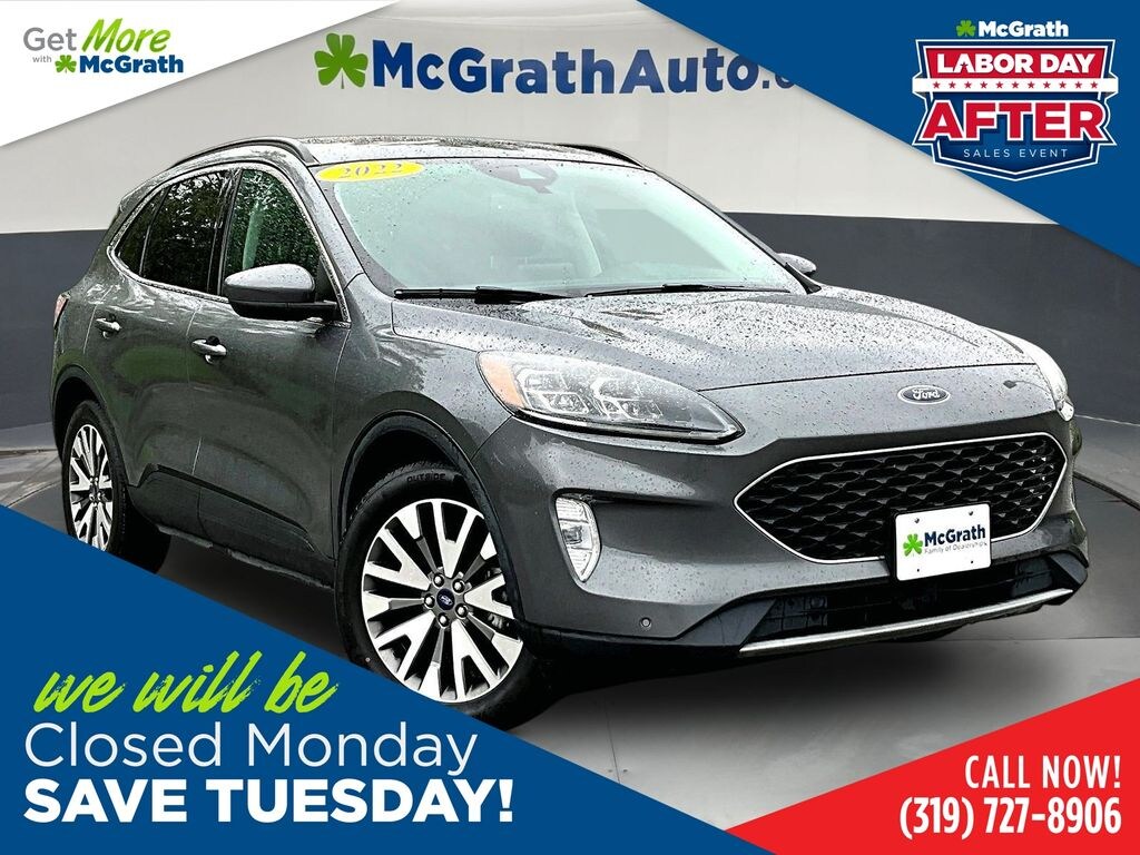 Certified 2022 Ford Escape Hybrid Titanium SUV