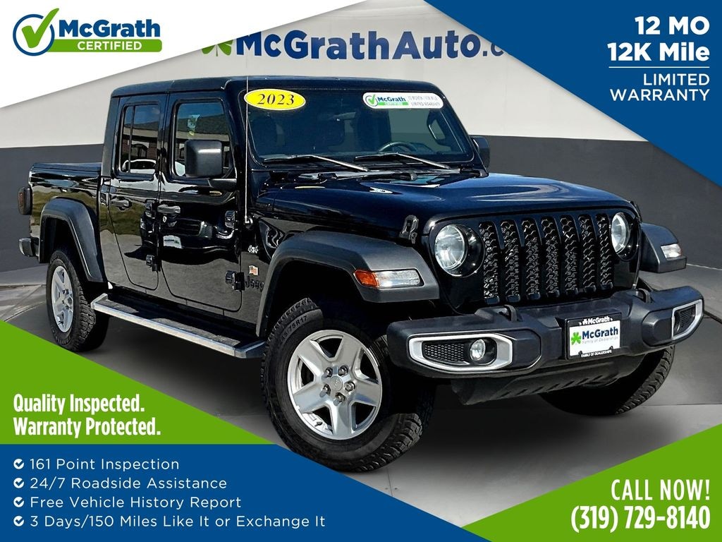 Certified 2023 Jeep Gladiator Sport S Crew Cab