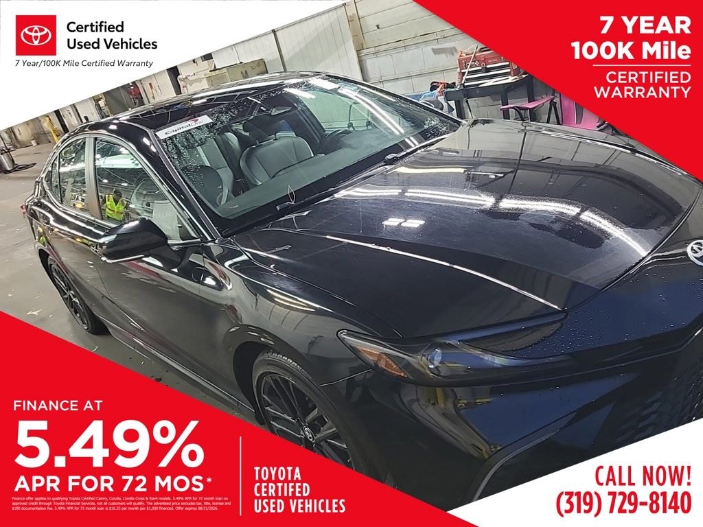 Certified 2025 Toyota Camry SE Sedan