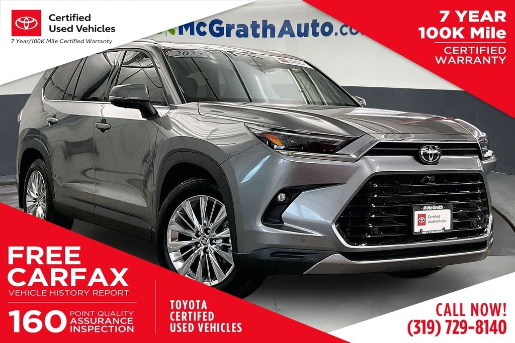Certified 2025 Toyota Grand Highlander Platinum SUV