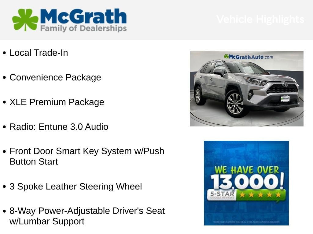 Used 2019 Toyota RAV4 XLE Premium SUV