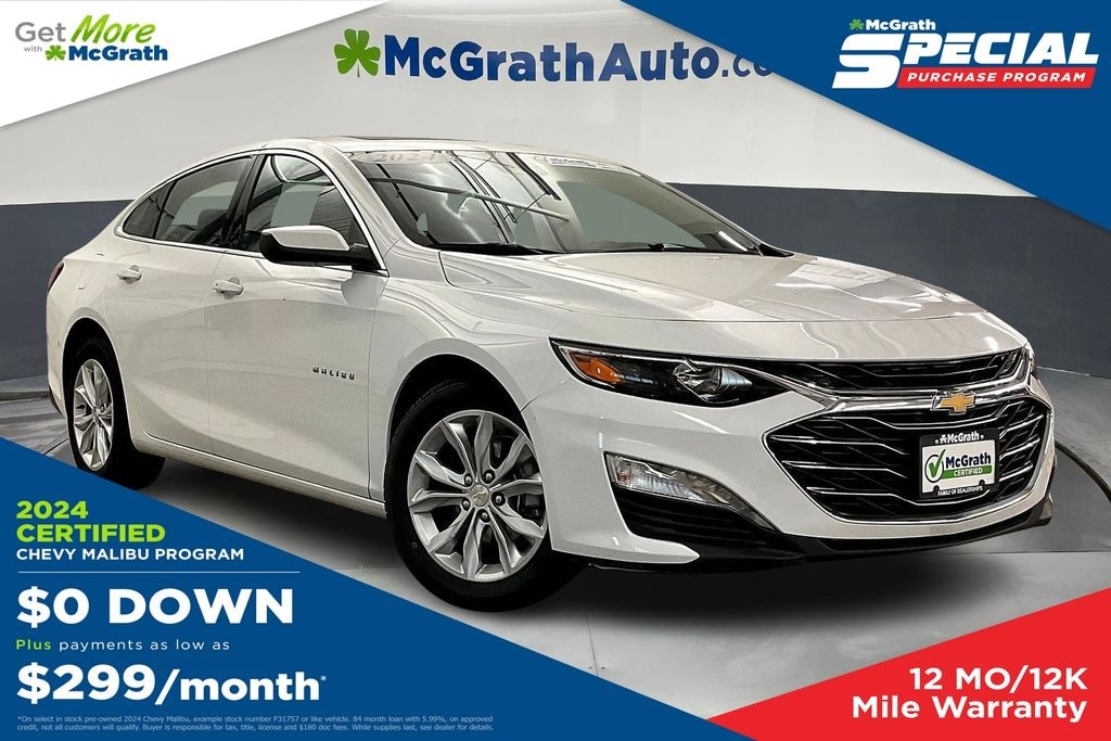 Used 2024 Chevrolet Malibu LT Sedan
