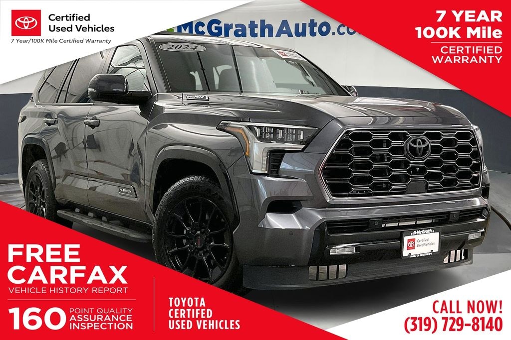 Certified 2024 Toyota Sequoia Platinum SUV