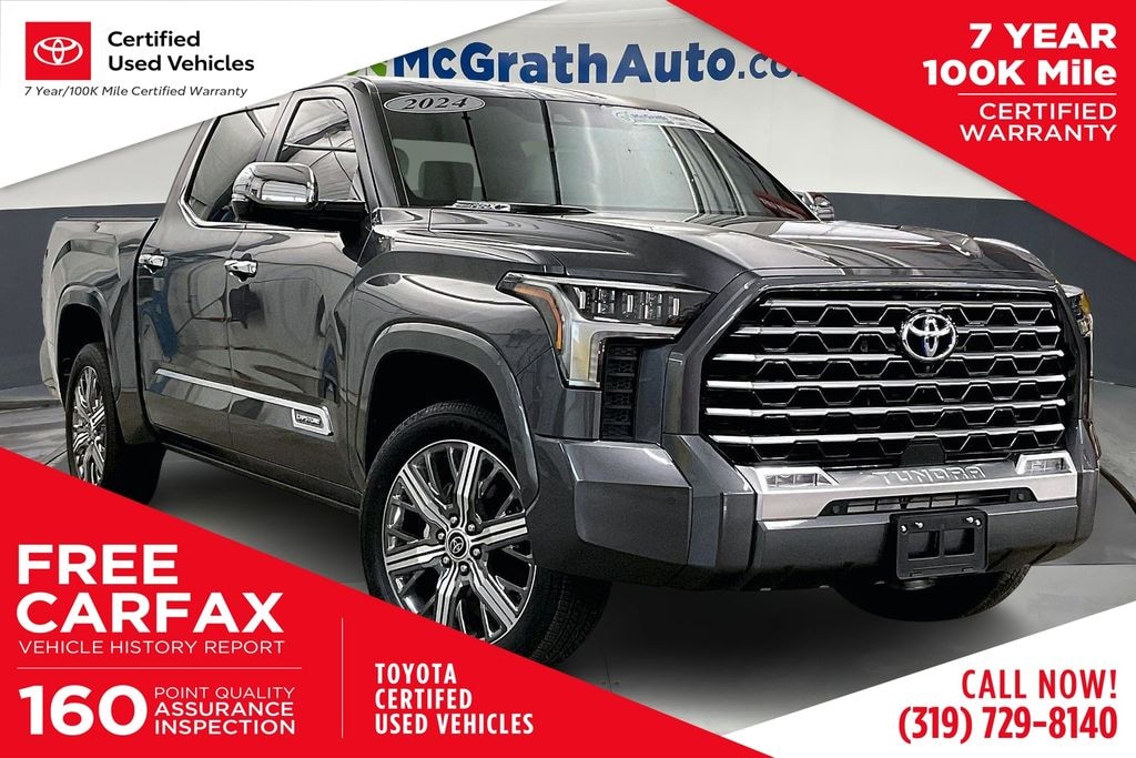 Certified 2024 Toyota Tundra Hybrid Capstone Truck