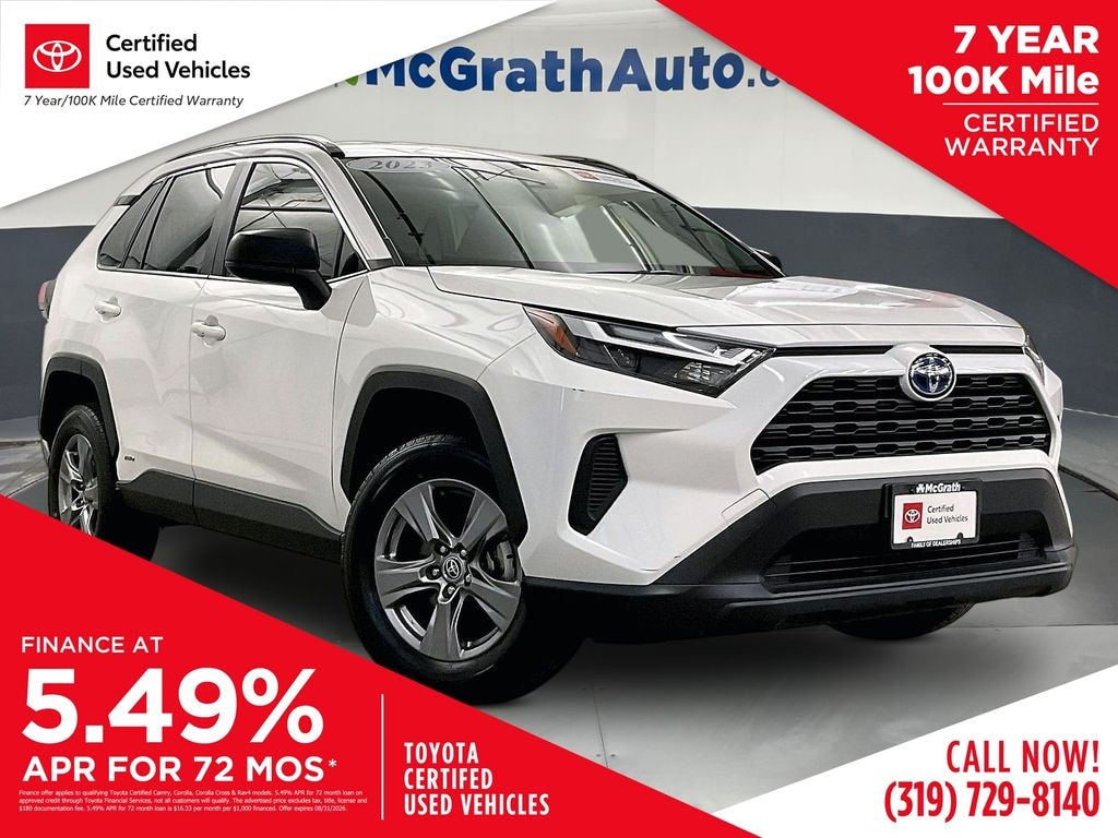 Certified 2023 Toyota RAV4 Hybrid LE SUV