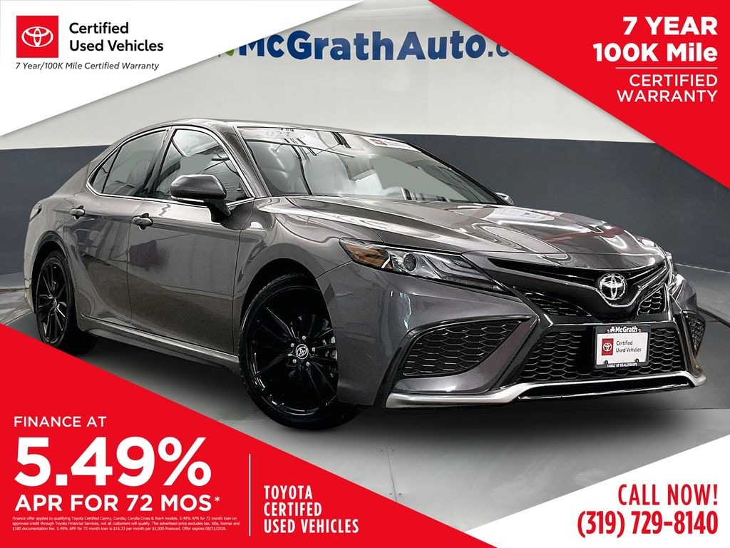 Certified 2021 Toyota Camry XSE Sedan