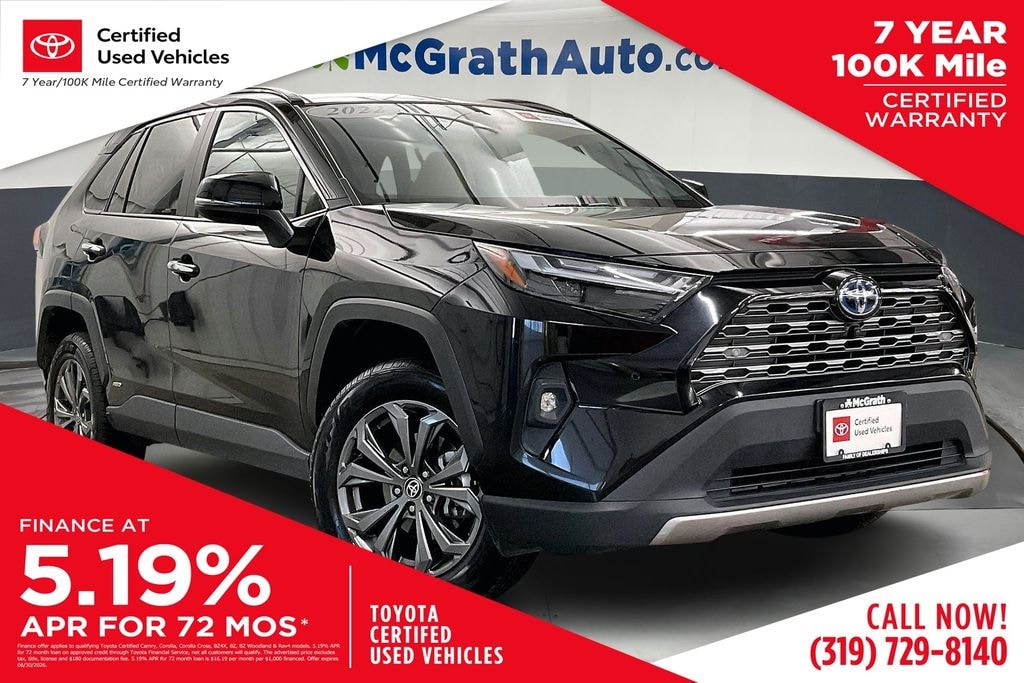 Certified 2022 Toyota RAV4 Hybrid Limited SUV