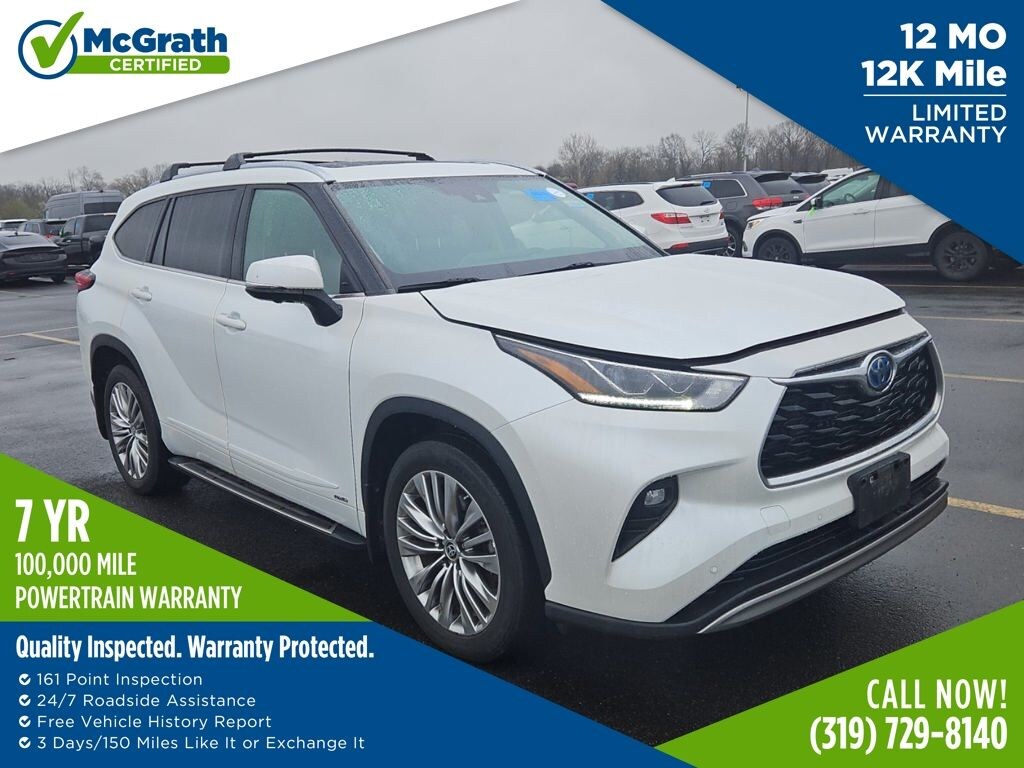Used 2023 Toyota Highlander Hybrid Platinum SUV