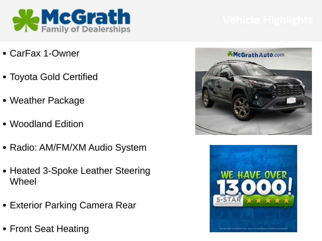 Certified 2024 Toyota RAV4 Hybrid Woodland Edition SUV
