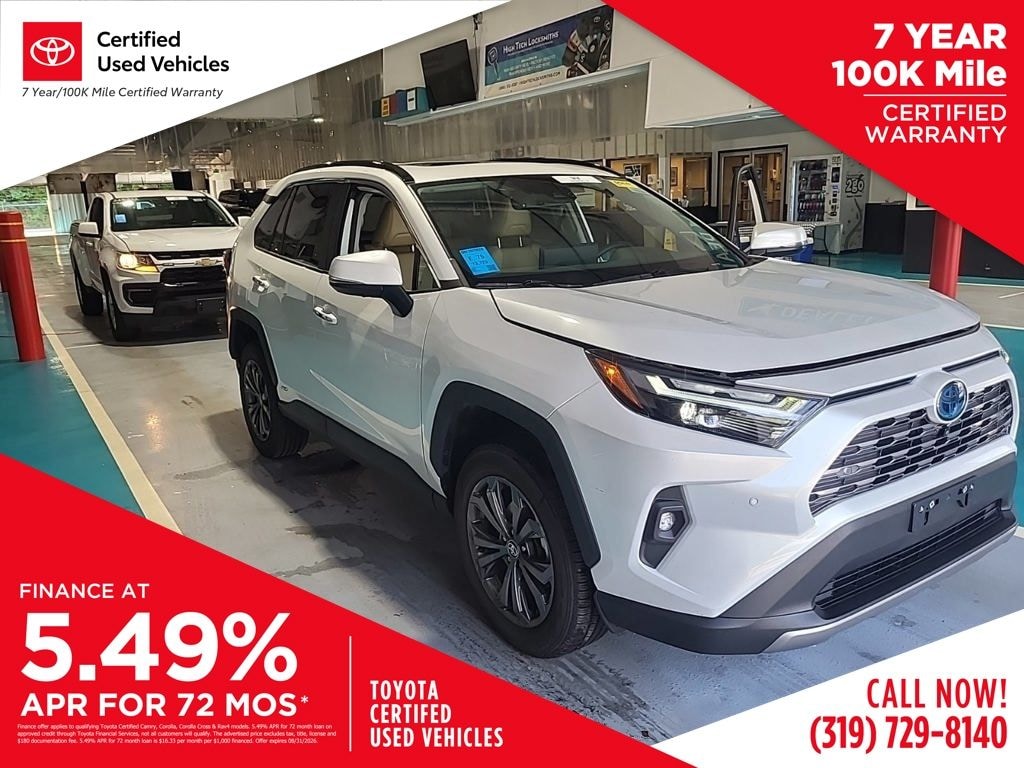 Certified 2023 Toyota RAV4 Hybrid Limited SUV
