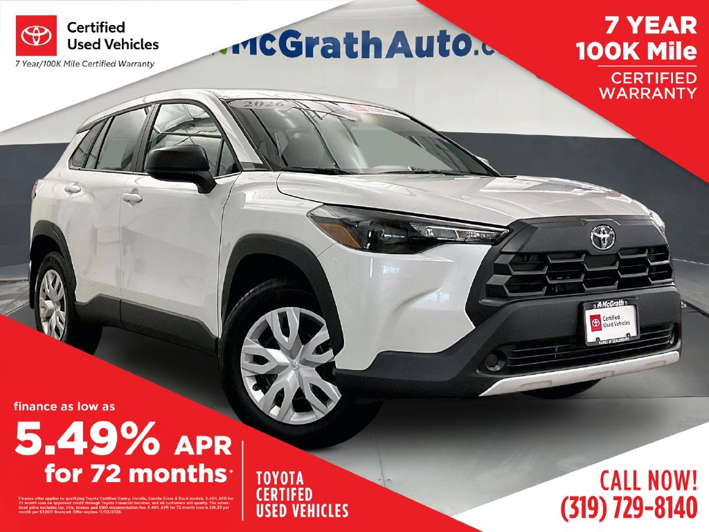 Certified 2026 Toyota Corolla Cross L SUV