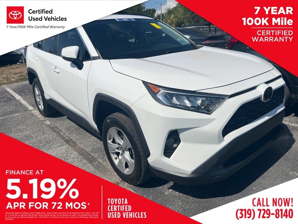 Certified 2020 Toyota RAV4 XLE SUV