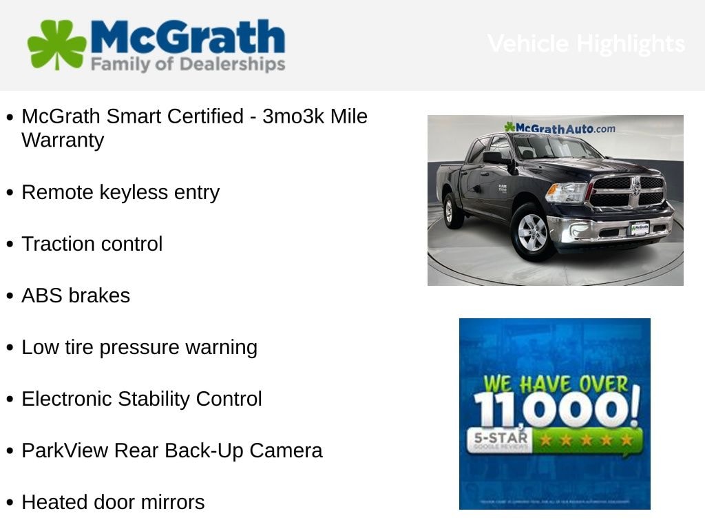 Used 2021 Ram 1500 Classic SLT Truck