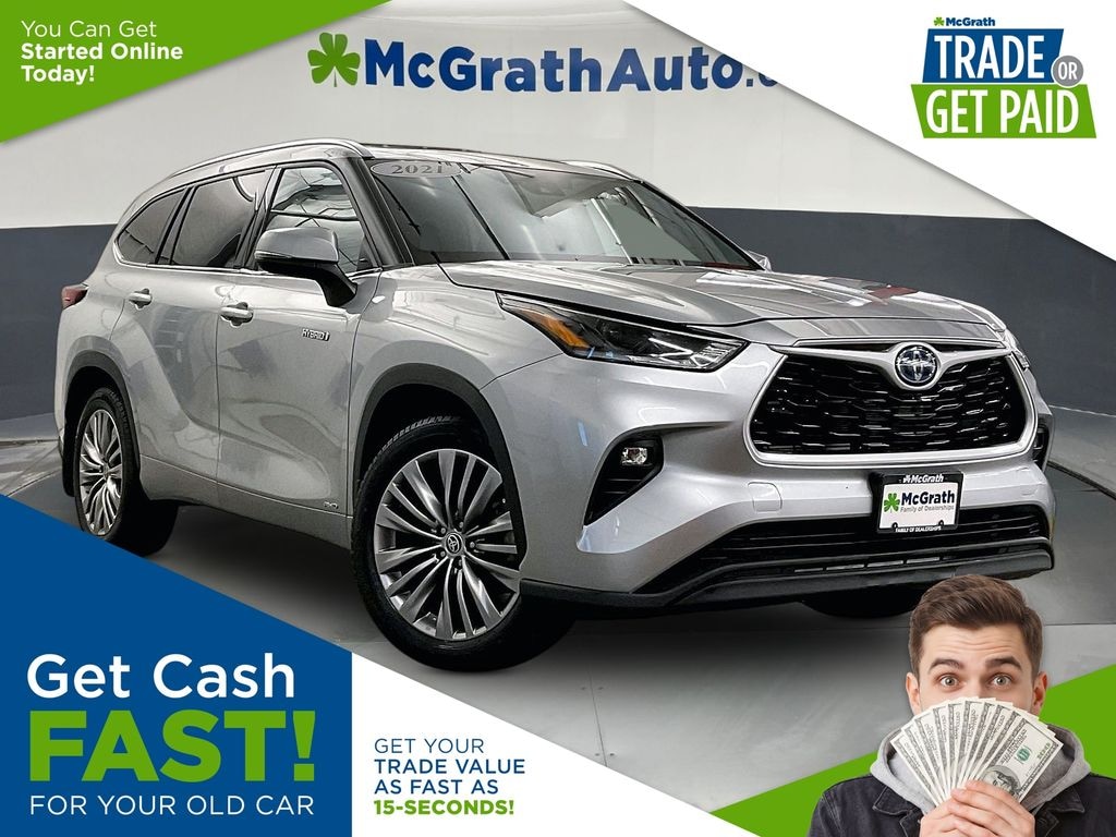 Used 2021 Toyota Highlander Hybrid XLE SUV