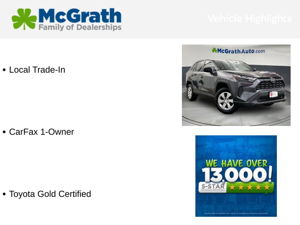 Certified 2023 Toyota RAV4 LE SUV