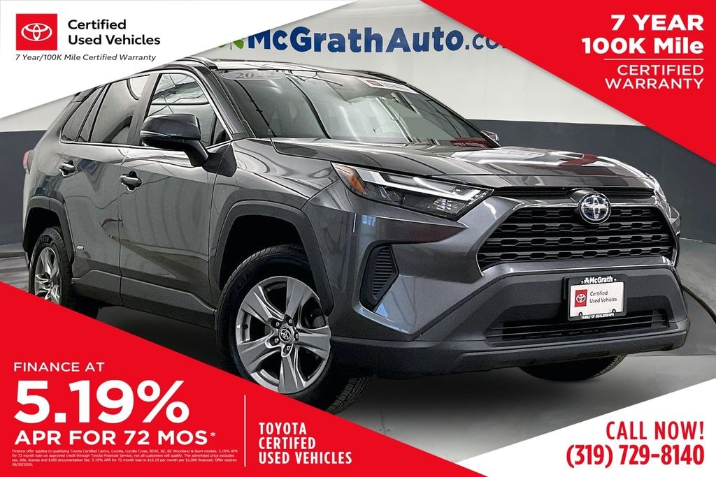 Certified 2022 Toyota RAV4 Hybrid XLE SUV