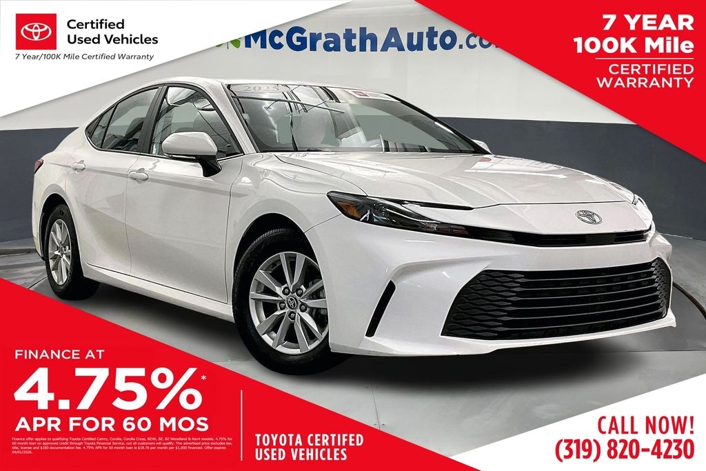 Certified 2025 Toyota Camry LE Sedan