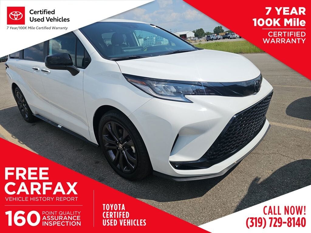 Certified 2026 Toyota Sienna XSE Minivan/Van