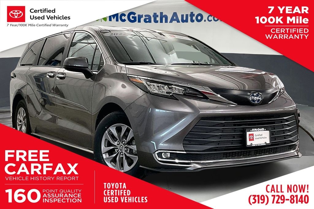 Certified 2022 Toyota Sienna XLE Minivan/Van
