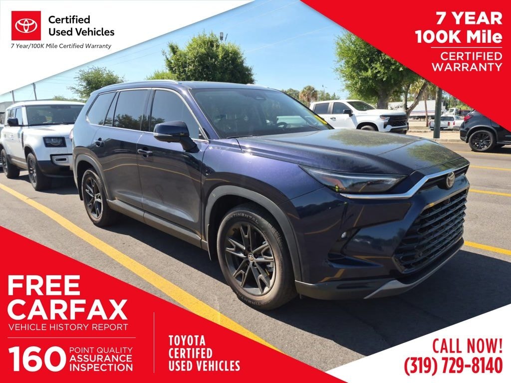 Certified 2025 Toyota Grand Highlander Platinum SUV