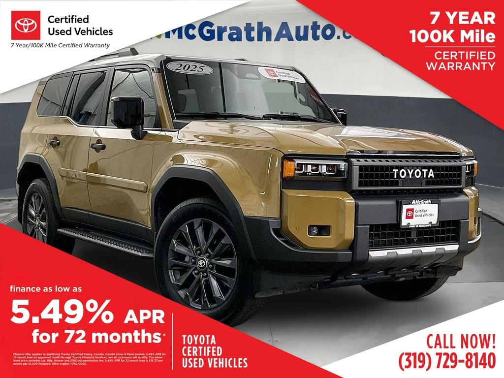 Certified 2025 Toyota Land Cruiser Base SUV