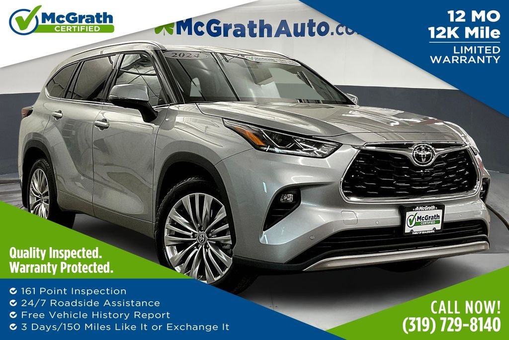 Used 2024 Toyota Highlander Platinum SUV
