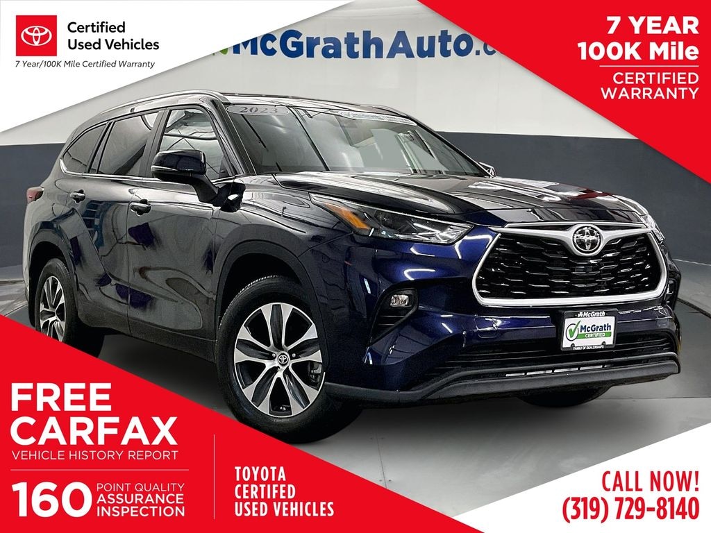 Certified 2023 Toyota Highlander XLE SUV